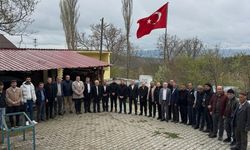 AK Parti heyeti Taşköprü’de köy sakinleriyle bir araya geldi