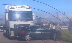 Son dakika! Taşköprü yolunda kaza: Tır ile otomobil çarpıştı