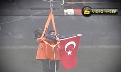 Cideli Yiğit Yıldırım’ın Türk Bayrağıyla yazdığı kahramanlık