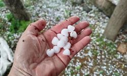 Son dakika! İki gündür uyarı yapılıyordu: Kastamonu'ya dolu yağdı!
