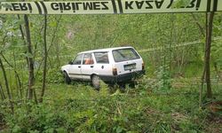 Fındık bahçesinde feci kaza!