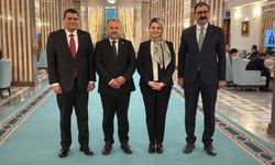 Kastamonu'nun ilçe kaymakamlarından meclis ziyareti