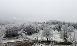 Kastamonu’ya Mayıs’ta kar yağdı: Beyaza büründük