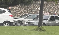 Kastamonu’da sağanak yağış kaza yaptırdı