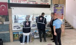 Kastamonu terminalinde bayram denetimi