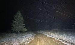Kastamonu’da mayıs ayında kış geri döndü