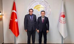 KAS-DER Başkanı Sezer’den Bakan Yumaklı’ya hemşehri ziyareti