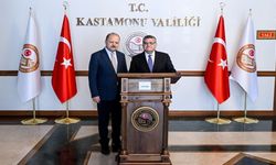 Sinop ve Çankırı Valilerinden Kastamonu Valisine ziyaret