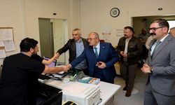 Taşköprü’de görev başındaki personele bayram ziyareti