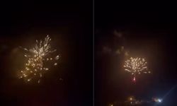 Taşköprü’de bayram gecesi görsel şölen!