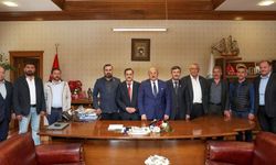 Taşköprü’de birlik mesajı: Muhtarlardan Belediye’ye ziyaret