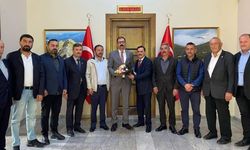 Taşköprü’de muhtarlardan Kaymakam Demirdağ’a ziyaret