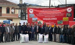 Tosya’da çeltik üretimine destek