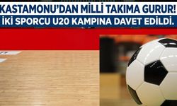 Kastamonu’dan milli takıma çifte davet!