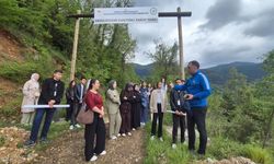 Kastamonu’da tarih yolculuğu: Üniversiteliler İstiklal Yolu’nda yürüdü