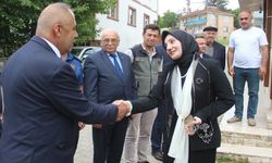 Ağlı’da Kaymakam Büşra Çelebi’ye veda