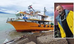Ölen balıkçının teknesi Kastamonu’da karaya oturmuş