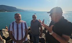 Cide sahilinde gizemli olay! Vatandaşlar panik yaşadı