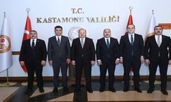 Kastamonu’da 5 ilçede kaymakamlar veda etti
