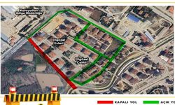 Kastamonu’da Özeflanili Sokak trafiğe kapatıldı