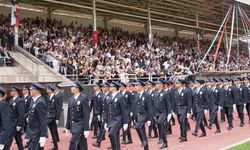 Kastamonu’da gurur günü: 479 Polis adayı yemin ederek mezun oldu