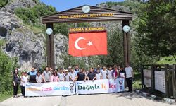 Kastamonu’da 'Hayata Renk Verelim' projesiyle öğrenciler kanyonları keşfetti