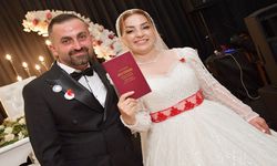 Taşköprü’de masalsı düğün: Bir ömre 'evet' dediler