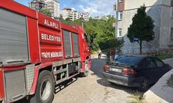Piknik tüpü alev topuna döndü: Apartmanda büyük panik!