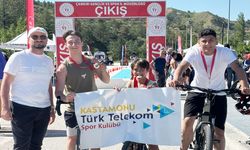 Kastamonu’lu triatletlerden Çankırı’da gurur veren performans