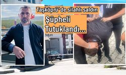 Son dakika! Taşköprü'de silahlı saldırı: Şüpheli tutuklandı...