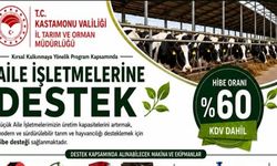 Kastamonu’da üreticilere müjde: Yüzde 60 Hibe