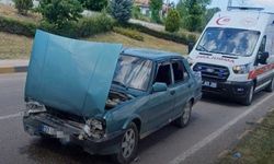 Taşköprü çevre yolunda trafik kazası