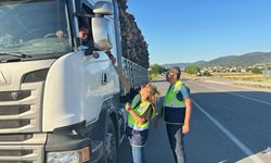 Taşköprü yolunda mobil denetim: Orman ekiplerinden sıkı kontrol