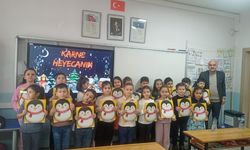 Taşköprü’de karne sevinci bu kez civciv hediyesiyle katlandı