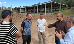 Tosya güreş sahası modern yüzüne kavuşuyor: Çalışmalar hızla ilerliyor