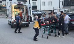 Kastamonu'da kaza: Yaralı, ambulansla hastaneye yetiştirildi