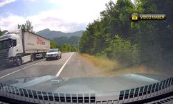 Kastamonu plakalı otomobil faciaya neden oluyordu!