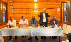 Milletvekilleri Uluay ve Şentürk, teşkilat toplantısında bir araya geldi