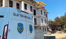 Emniyet binası inşaatında feci olay: Hastaneye kaldırıldı