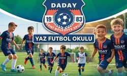 Daday'da çocuklar yaz futbol okulunda buluşuyor
