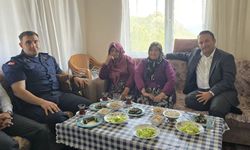 Hanönü Kaymakamlığı'ndan örnek çalışma: Yalnız yaşayan vatandaşlar ziyaret ediliyor