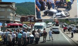 Kastamonu'da korkutan kaza: Kadın hastanelik oldu!