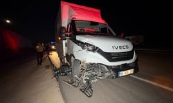 Kamyonet ile motosiklet çarpıştı: 23 yaşındaki genç hayatını kaybetti