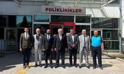 Kastamonu İl Sağlık Müdürü, yeni başhekimi ziyaret etti