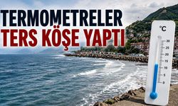 Kastamonu sahilinde termometreler ters köşe yaptı