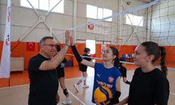 Kastamonu’da İl Müdürü sporcularla antrenmanda buluştu