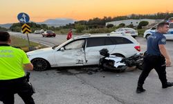 Feci kaza: Motosiklet sürücüsü hayatını kaybetti