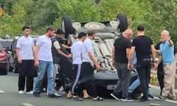 Son dakika: Kastamonu’da hafif ticari araç takla attı! 3 kişi yaralandı