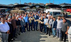 Taşköprü Sarımsak Pazarı dualarla açıldı