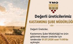 Kastamonu’da TMO randevu sistemi açıldı: Üreticilere yeni hasat dönemi kolaylığı